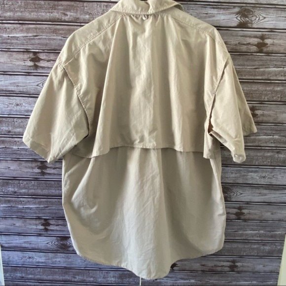 Men's Alpine Design Short-Sleeved Button-Down Fishing Shirt Size M - Picture 2 of 10
